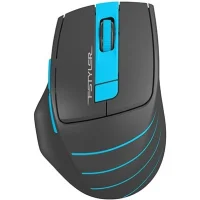 Мышь A4Tech Fstyler FG30 (серый/голубой) фото 1